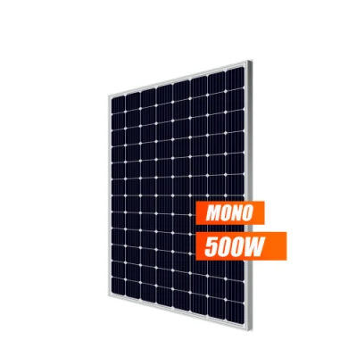 Panneau Solaire PV 400W 500W Mono Pvt Panneau Solaire Hybride 500 W