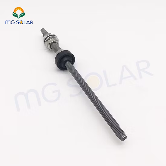 Boulon solaire de cintre d'acier inoxydable d'accessoires de support solaire de parenthèses de structure de défilement ligne par ligne solaire