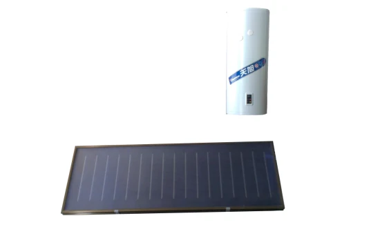 Chauffe-eau solaire de type divisé avec capteurs solaires à plaque plate